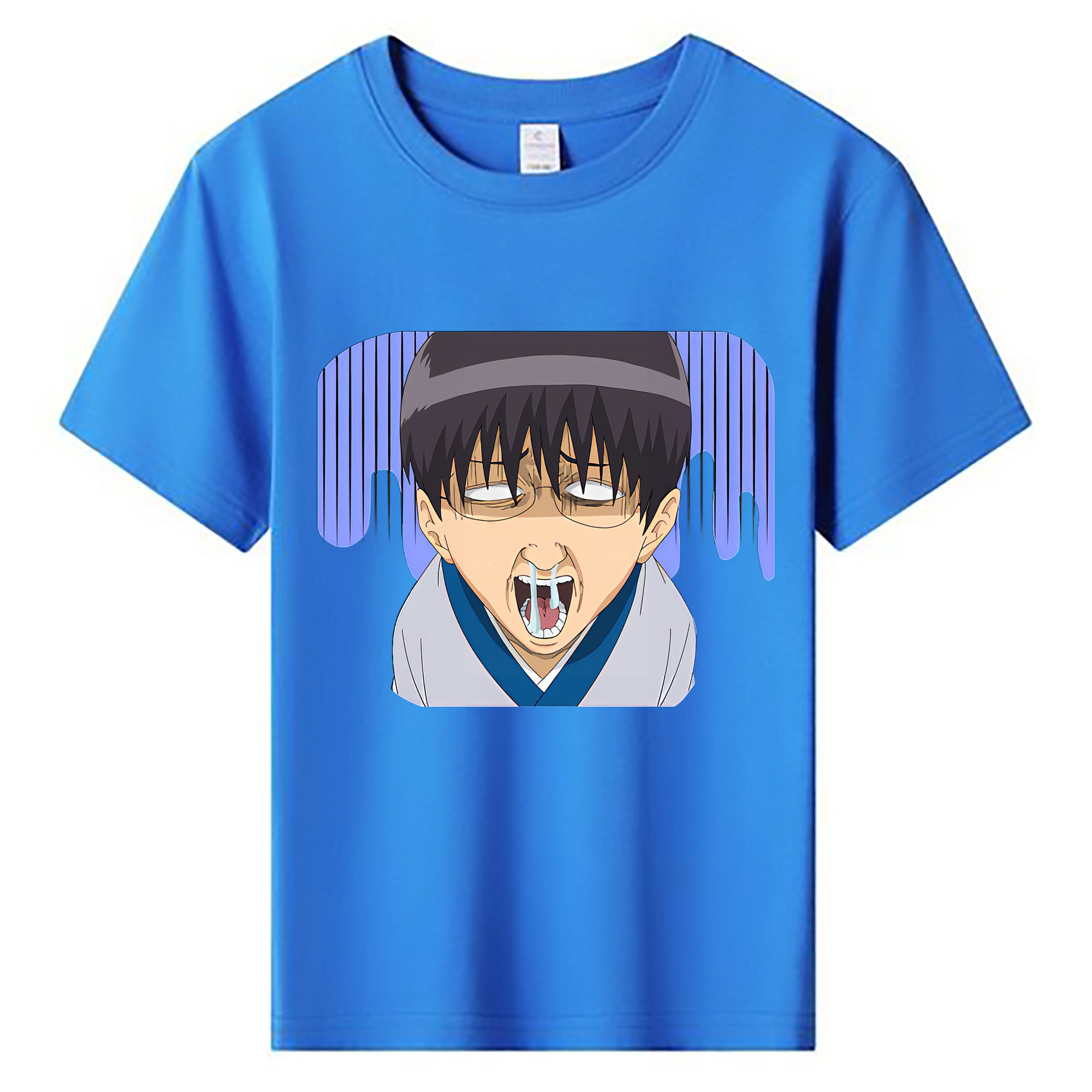 （画像用） ぎんたま 坂田銀時（さかたぎんとき） 神楽 志村新八（しむら しんぱち） GINTAMA Sakata Gintoki Kagura Shimura Shinpachi 綿100％キッズTシャツ（フロントプリント）
